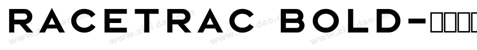 Racetrac Bold字体转换